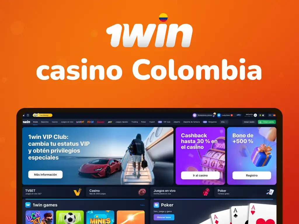 1win Colombia: Apuestas Deportivas y Bono en Casino en Línea